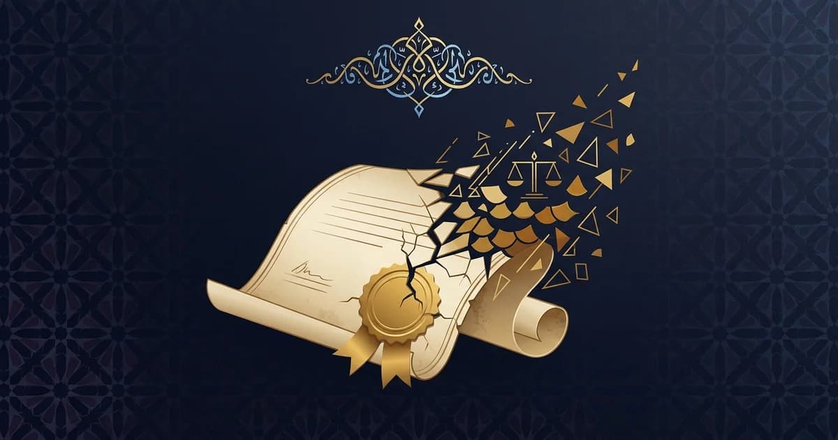 متى يبطل عقد الصدقة في القانون المغربي؟